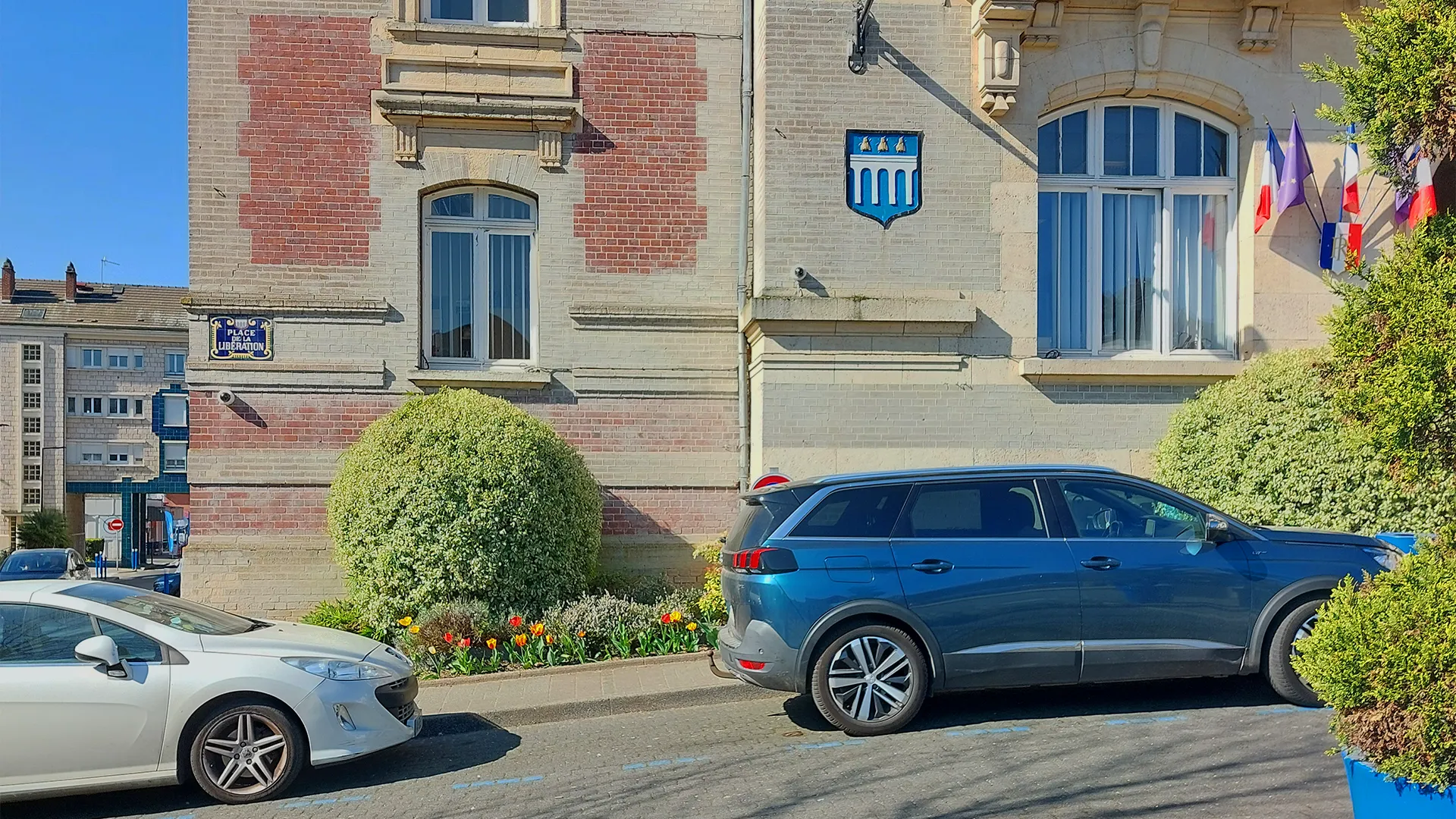 Plan infrastructure de la ville de Barentin équipé de camera Comelit